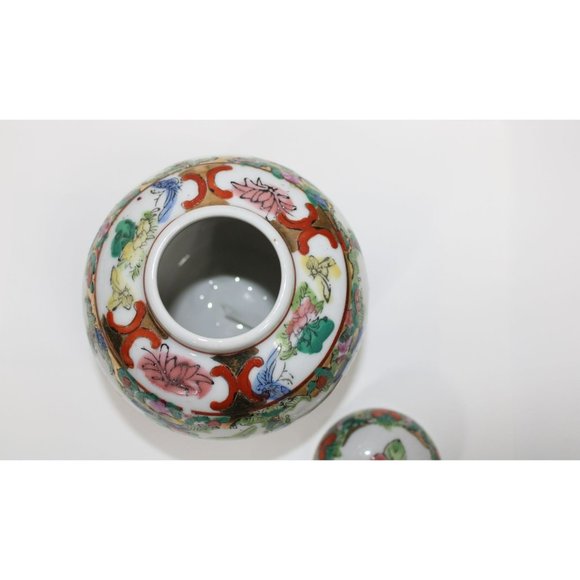 Unique Pair of Chinese Ginger Pots w/Lids! - Picture 5 of 13